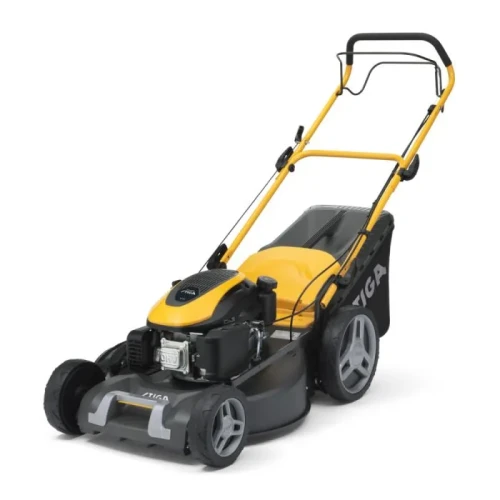 Kosiarka spalinowa STIGA Combi 53 SQ z napędem 51 cm - wydajna kosiarka ogrodowa 4w1 z koszem 60 L i funkcją mulczowania.