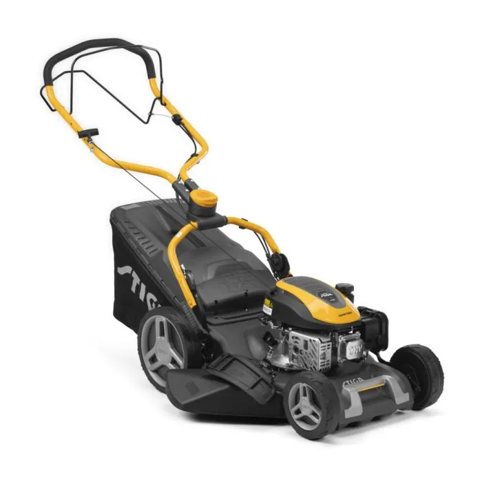 STIGA Combi 748 S z szerokością koszenia 46 cm i systemem 4w1.