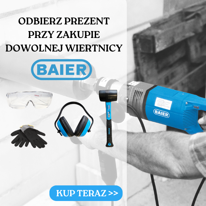 Promocja Baier + Fixtec / wiertnice Baier - rob24| Toruń , Bydgoszcz