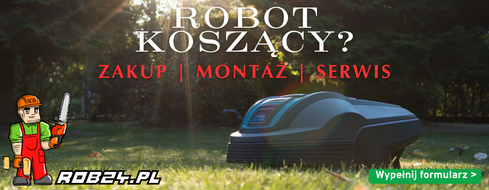 Robot koszący - rob24.pl / Toruń i Bydgoszcz