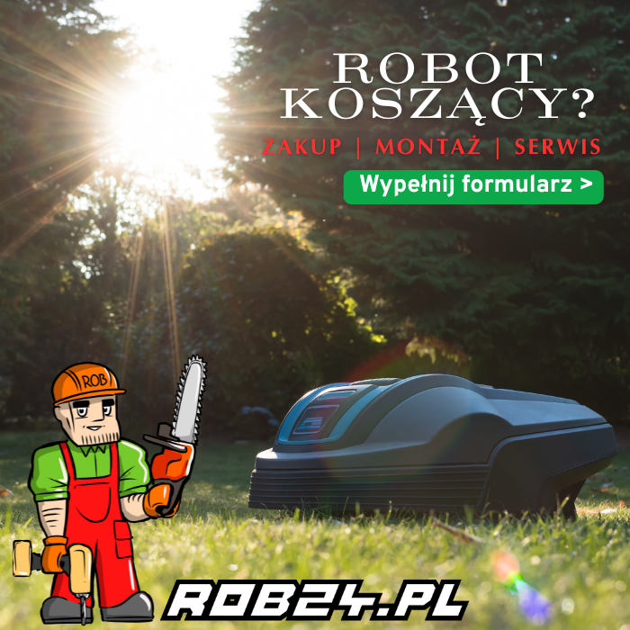 Robot koszący - ZAKUP | MONTAŻ | SERWIS - rob24.pl - Toruń i Bydgoszcz